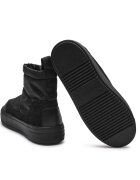 Tommy Hilfiger Bocanci Flag Nylon Mini Snowboot cu adaos de piele