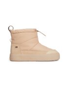 Tommy Hilfiger Bocanci Flag Nylon Mini Snowboot cu adaos de piele