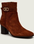 Tommy Hilfiger Botine cu toc | piele întoarsă