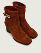 Tommy Hilfiger Botine cu toc | piele întoarsă