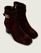 Tommy Hilfiger Botine cu toc | piele întoarsă