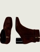 Tommy Hilfiger Botine cu toc | piele întoarsă