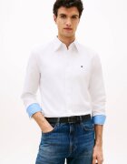 Tommy Hilfiger Cămașă | regular fit | cu adaos de in
