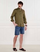 Tommy Hilfiger Cămașă | Regular Fit | cu adaos de in