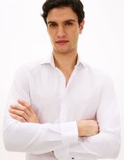 Tommy Hilfiger Cămașă | Slim Fit | cu adaos de in