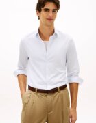 Tommy Hilfiger Cămașă | strech | | Slim Fit | cu adaos de in