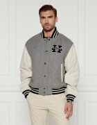 Tommy Hilfiger De lână geacă | Regular Fit cu adaos de piele