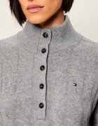 Tommy Hilfiger De lână guler înalt Henley | Relaxed fit