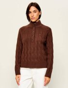 Tommy Hilfiger De lână guler înalt Henley | Relaxed fit