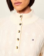 Tommy Hilfiger De lână guler înalt Henley | Relaxed fit