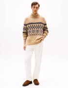 Tommy Hilfiger De lână maletă Fair Isle | Relaxed fit
