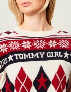 Tommy Hilfiger De lână pulover | Cropped Fit