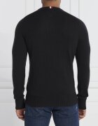 Tommy Hilfiger De lână pulover MULTI HTR MERINO CREW NECK | Regular Fit
