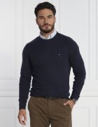 Tommy Hilfiger De lână pulover MULTI HTR MERINO CREW NECK | Regular Fit