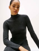 Tommy Hilfiger De lână rochie MOCK-NK