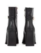 Tommy Hilfiger De piele botine cu toc
