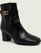 Tommy Hilfiger De piele botine cu toc