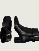 Tommy Hilfiger De piele botine cu toc