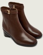 Tommy Hilfiger De piele botine cu toc