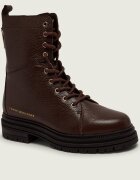 Tommy Hilfiger De piele botine TH Emboss