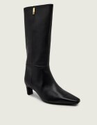 Tommy Hilfiger De piele cizme cu toc KITTEN LONG BOOT