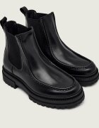 Tommy Hilfiger De piele ghete chelsea CHUNKY