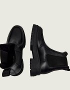 Tommy Hilfiger De piele ghete chelsea CHUNKY