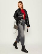 Tommy Hilfiger De piele ghete chelsea cu toc CHELSEA