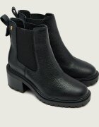 Tommy Hilfiger De piele ghete chelsea cu toc CHELSEA