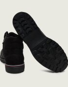 Tommy Hilfiger De piele ghete de trekking Corporate | piele întoarsă
