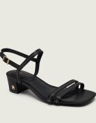 Tommy Hilfiger De piele sandale cu toc gros