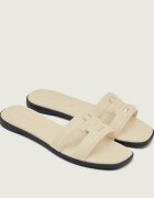 Tommy Hilfiger De piele șlapi