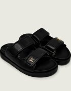 Tommy Hilfiger De piele șlapi