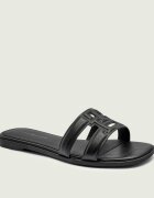 Tommy Hilfiger De piele șlapi