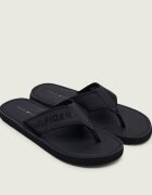 Tommy Hilfiger Flip flops cu adaos de piele