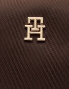 Tommy Hilfiger Geantă pe umăr East West cu adaos de piele