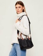 Tommy Hilfiger Geantă pe umăr POPETTE cu adaos de piele