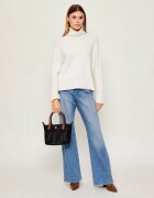 Tommy Hilfiger Geantă pe umăr POPETTE cu adaos de piele
