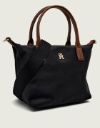 Tommy Hilfiger Geantă pe umăr POPETTE cu adaos de piele
