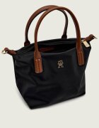 Tommy Hilfiger Geantă pe umăr POPETTE cu adaos de piele