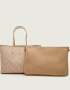 Tommy Hilfiger Geantă shopper + borsetă MONOPLAY cu adaos de piele