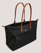 Tommy Hilfiger Geantă shopper cu adaos de piele