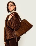 Tommy Hilfiger Geantă shopper | piele întoarsă