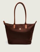 Tommy Hilfiger Geantă shopper Popette cu adaos de piele