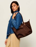 Tommy Hilfiger Geantă shopper Popette cu adaos de piele