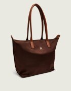 Tommy Hilfiger Geantă shopper Popette cu adaos de piele