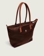 Tommy Hilfiger Geantă shopper Popette cu adaos de piele