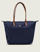 Tommy Hilfiger Geantă shopper Popette cu adaos de piele