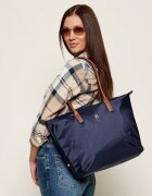 Tommy Hilfiger Geantă shopper Popette cu adaos de piele