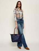 Tommy Hilfiger Geantă shopper Popette cu adaos de piele